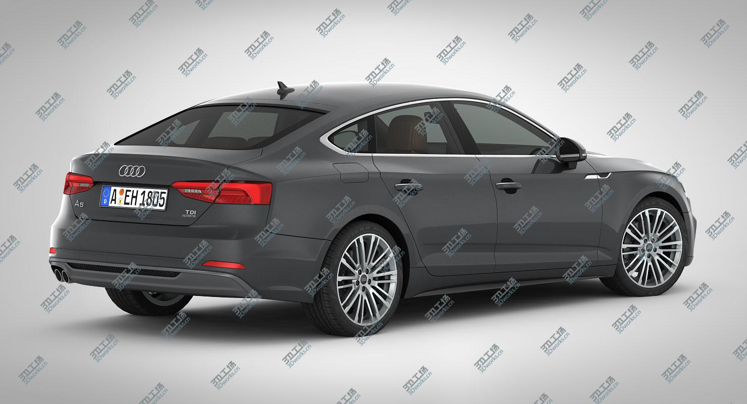 images/goods_img/2021040163/3D Audi A5 Sportback 2018 model/5.jpg